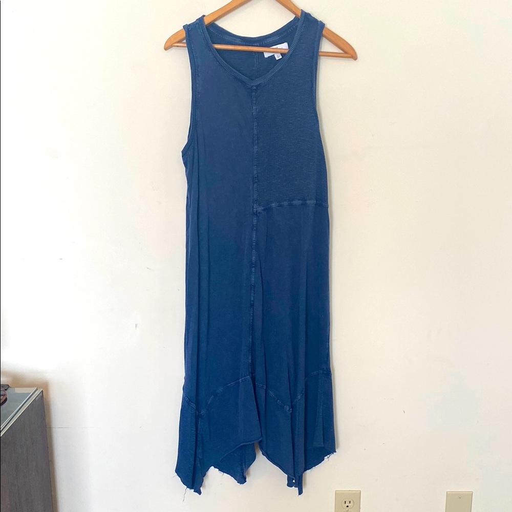 Blue Sleeveless Dress